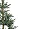 9ft. Pre-Lit Real Touch™ Nordmann Fir Slim Artificial Christmas Tree, Warm Clear LED Lights